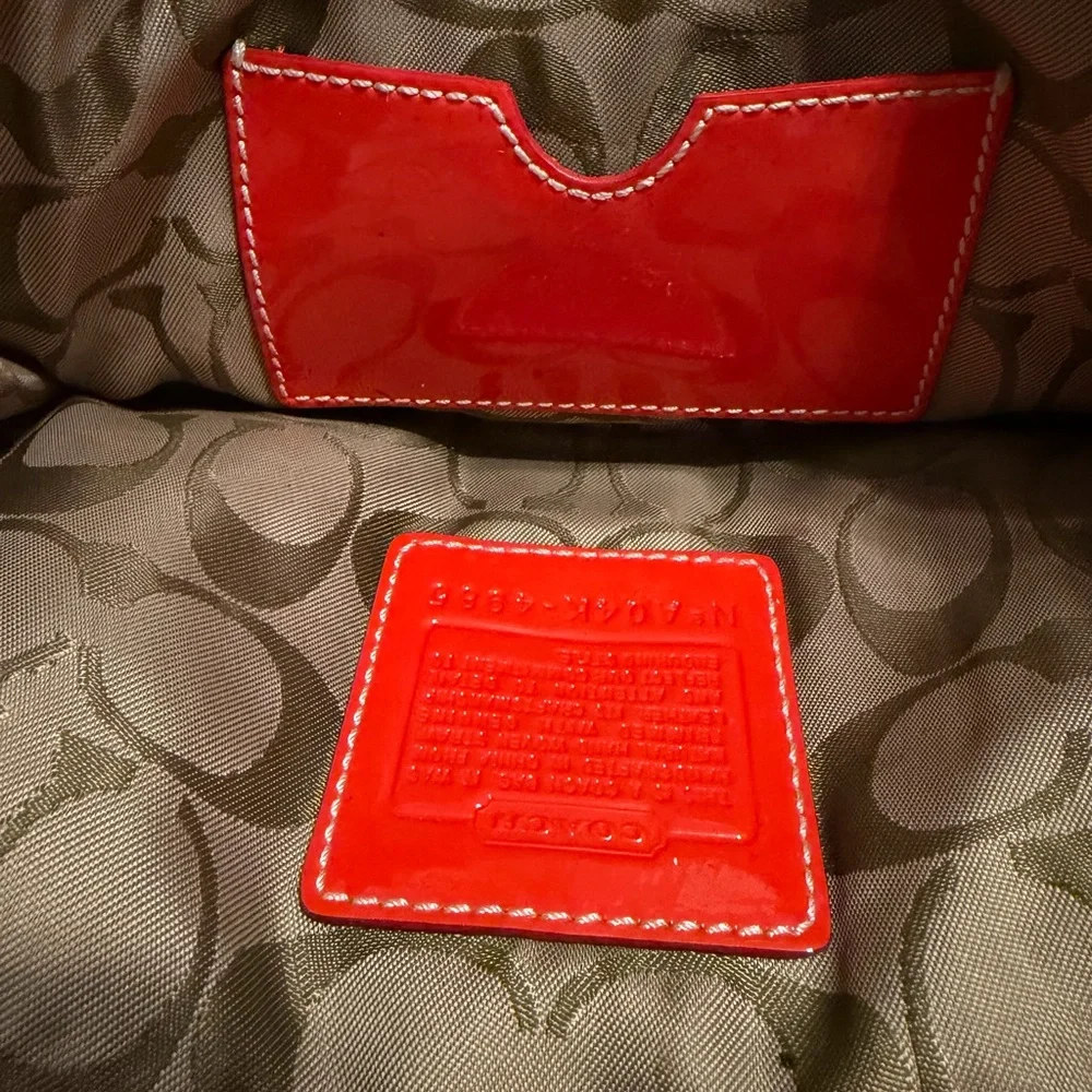 Coach SoHo Vintage Woven Straw Wristlet, No.A04K-4985